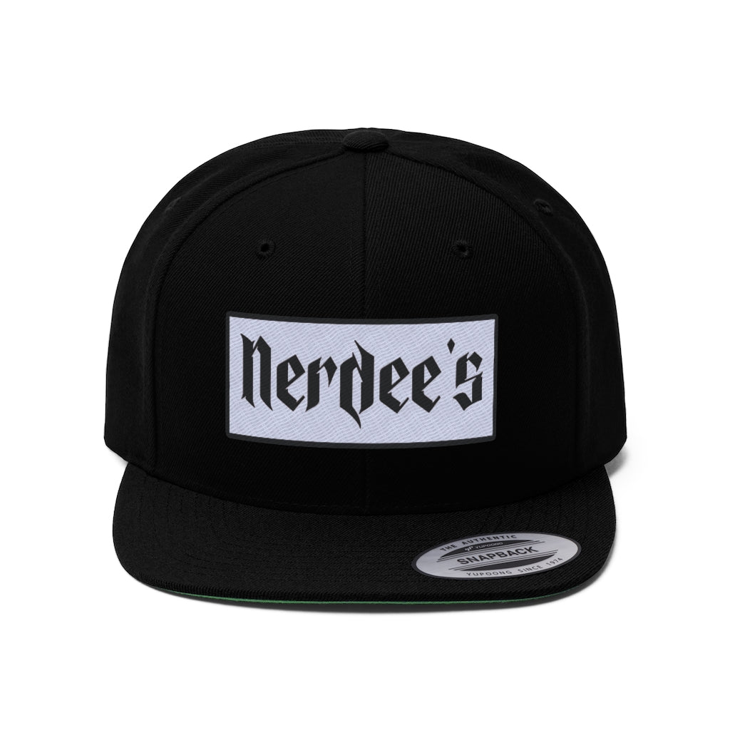 Nerdee's "White Label" - Snapback Hat