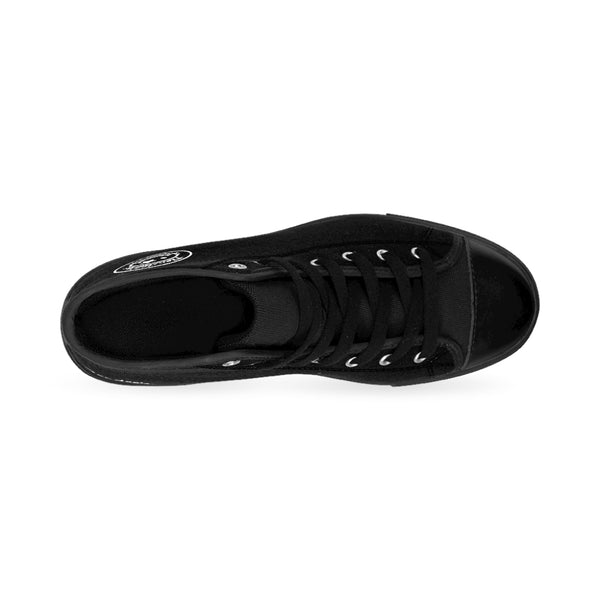 Nerdee's Pro Skate Series 2 - Men's High-top Sneakers - Black