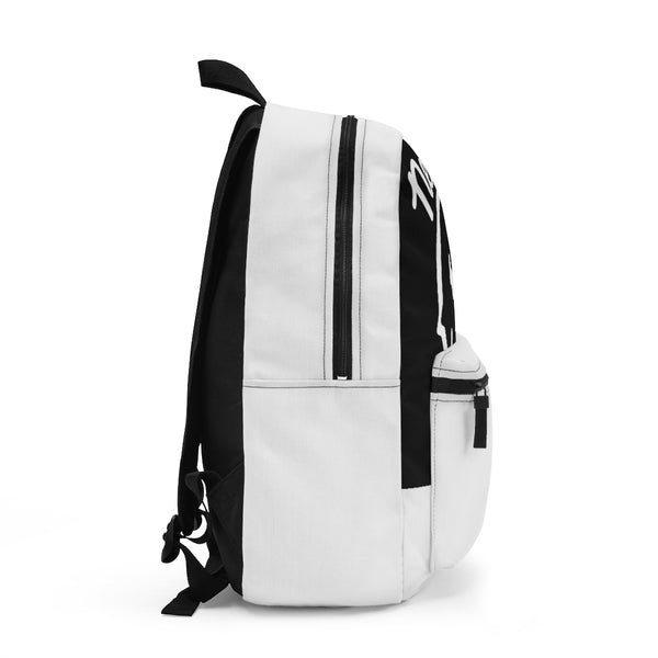 Nerdee's Logo Backpack (Design 03) - White