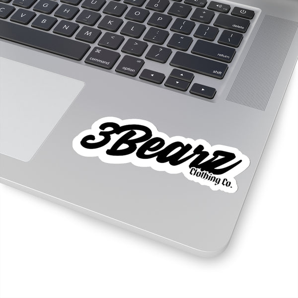 3Bearz Clothing Co. logo (Design 01) - Kiss-Cut Stickers