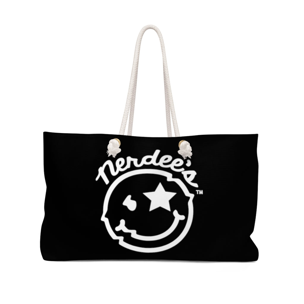 Nerdee's Official Logo  - Weekender Bag - Black