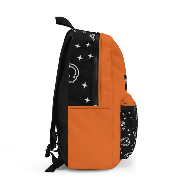 Nerdee's Logo Backpack (Design 05) - Orange