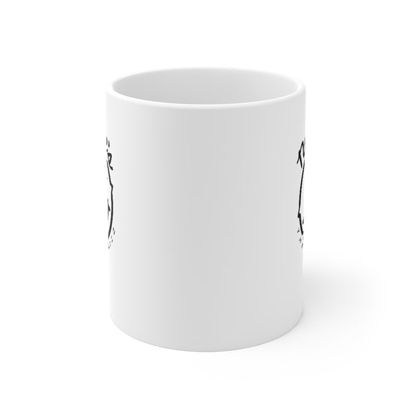 Nerdee's Official Logo Mug 11oz - White