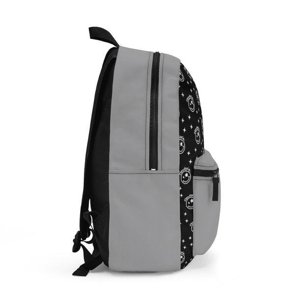 Nerdee's Logo Backpack (Design 04) - Gray