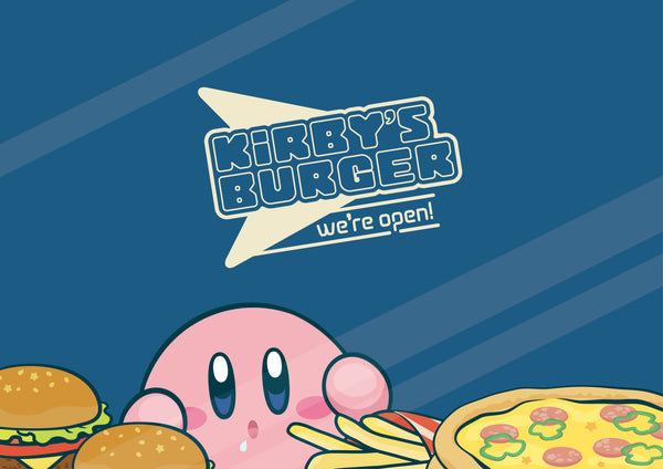 Ichiban Kuji- Kirby's Burger Waddle Dee Cushion Plush 2021