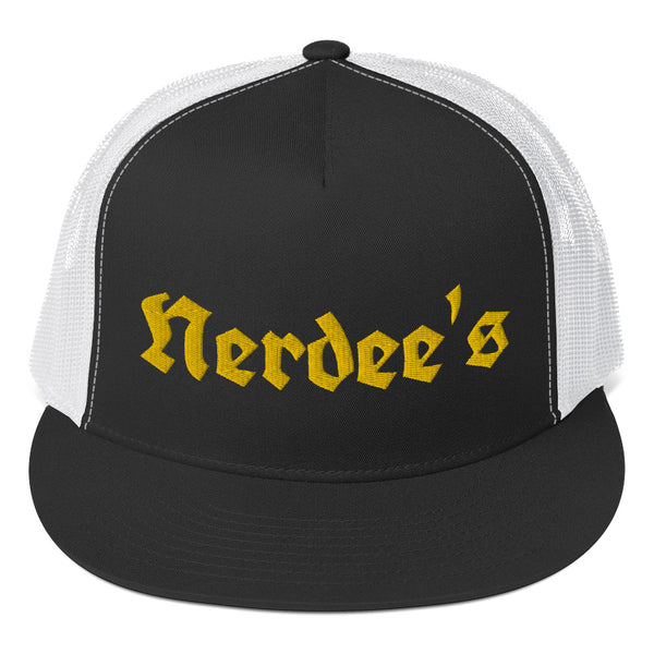 Nerdee's OE Logo (Gold) Trucker Cap