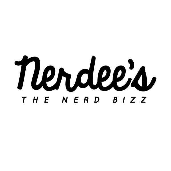 Nerdee's Official Script Logo Tee - Unisex Heavy Cotton Tee