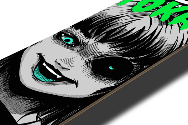 Nerdee's Skate Shop - Yokai (Design 03) - Kaidan Series (J-Horror/Japanese Horror) Special Edition Skateboard Deck