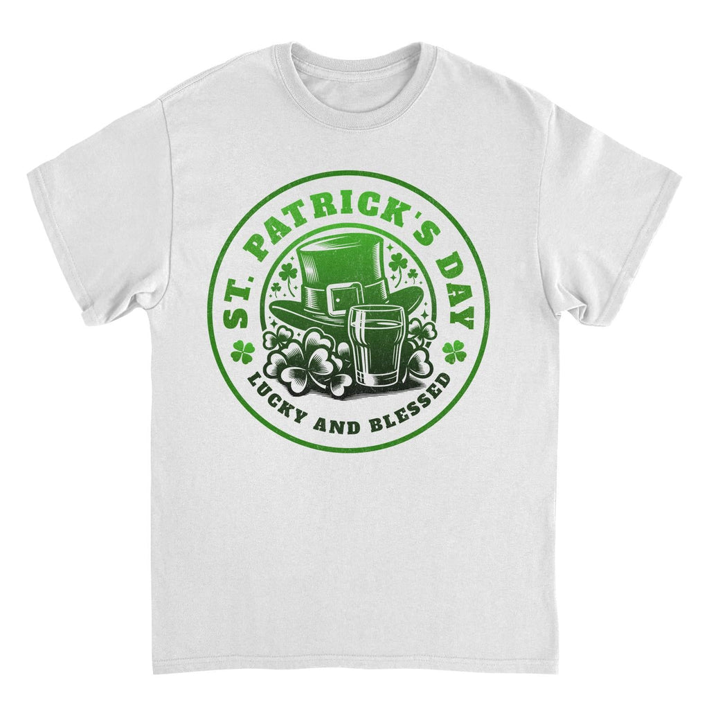 St. Patricks Day Lucky and Blessed T-Shirt