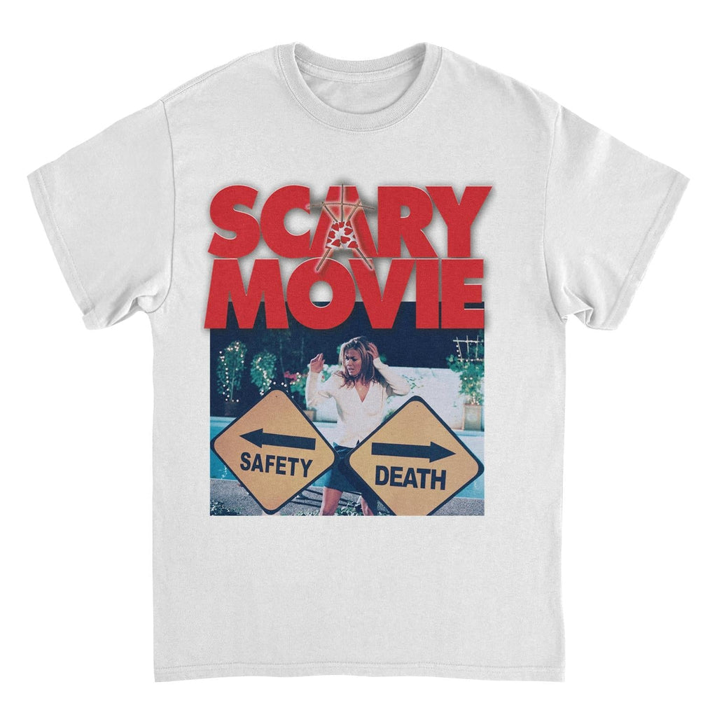 Scary Movie Paths White T-Shirt