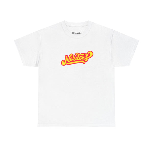 Nerdee's Classic Logo (Design 02) - Unisex Heavy Cotton Tee