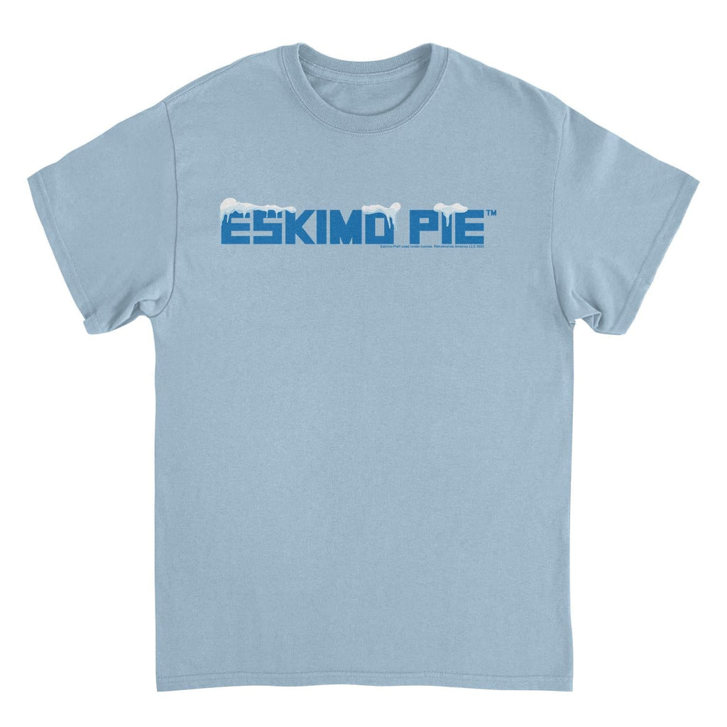 Eskimo Pie Retro Ice Cream Bar Logo Light Blue T-Shirt