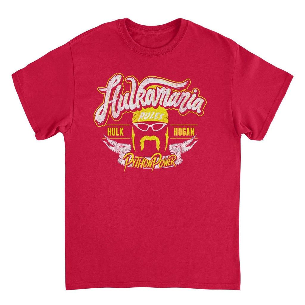 WWE Hulkamania Red T-Shirt