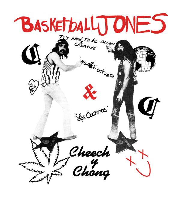 Cheech & Chong Basketball Jones Retro T-Shirt