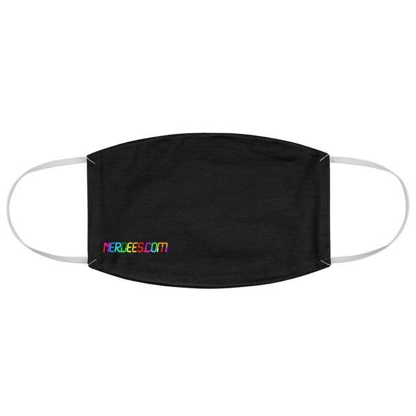 Nerdees.com Digital Colors Fabric Face Mask - Black