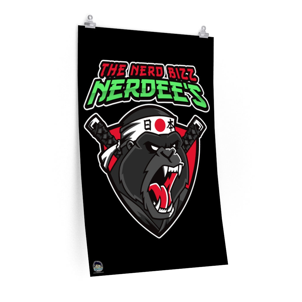Nerdee's "Gorilla Samurai" Posters