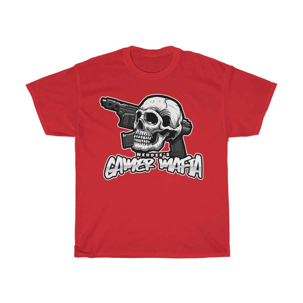 Nerdee's - Unisex Heavy Cotton Tee - "Gamer Mafia" (Design 02)