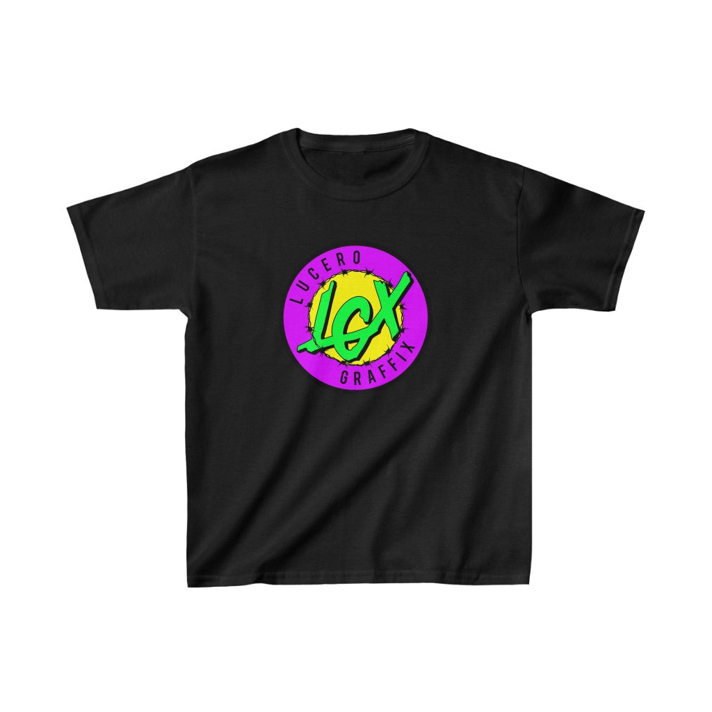LGX PRP/GRN/YEL - Kids Heavy Cotton™ Tee