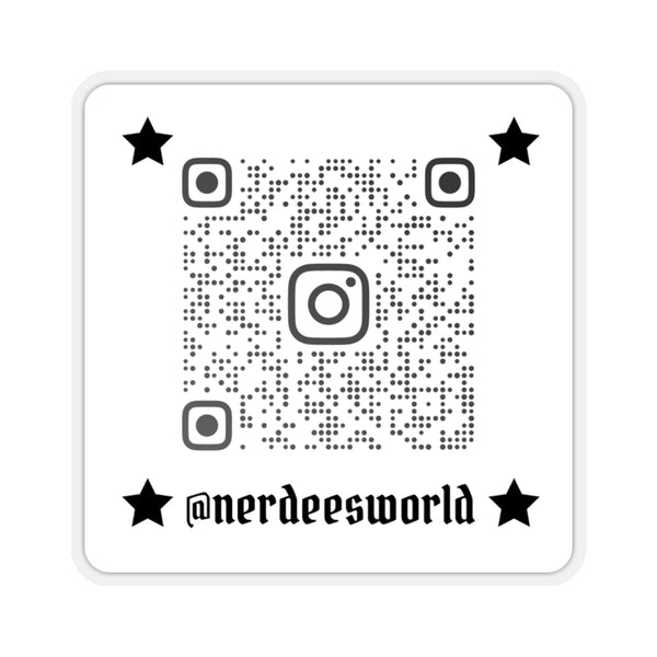@nerdeesworld Instagram sticker 2 - Kiss-Cut Stickers