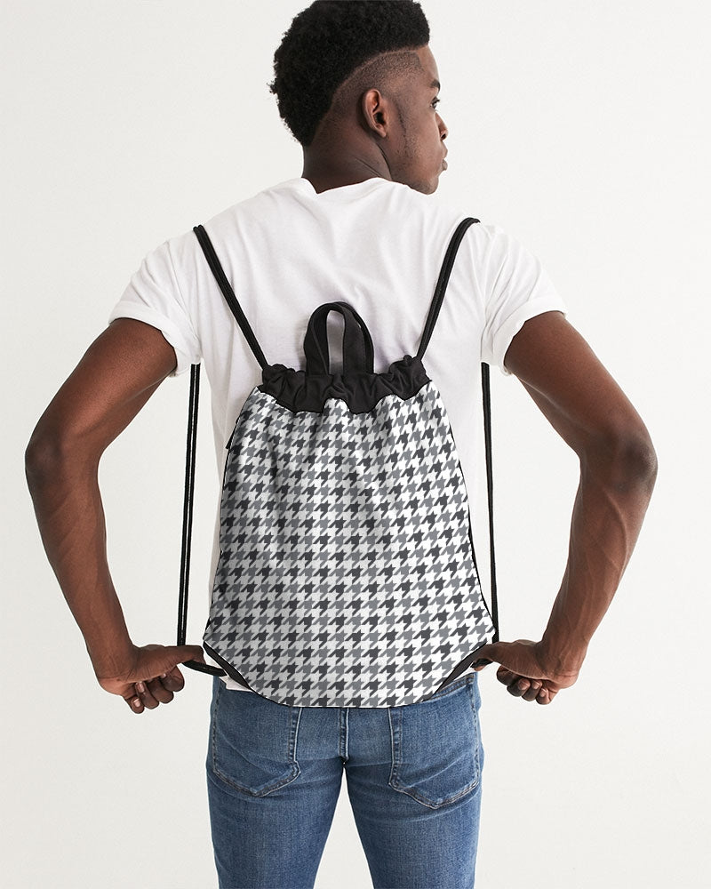 Classical Plaid - Canvas Drawstring Bag