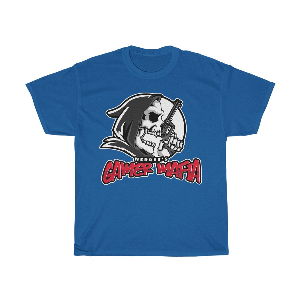 Nerdee's - Unisex Heavy Cotton Tee - "Gamer Mafia" (Design 09)