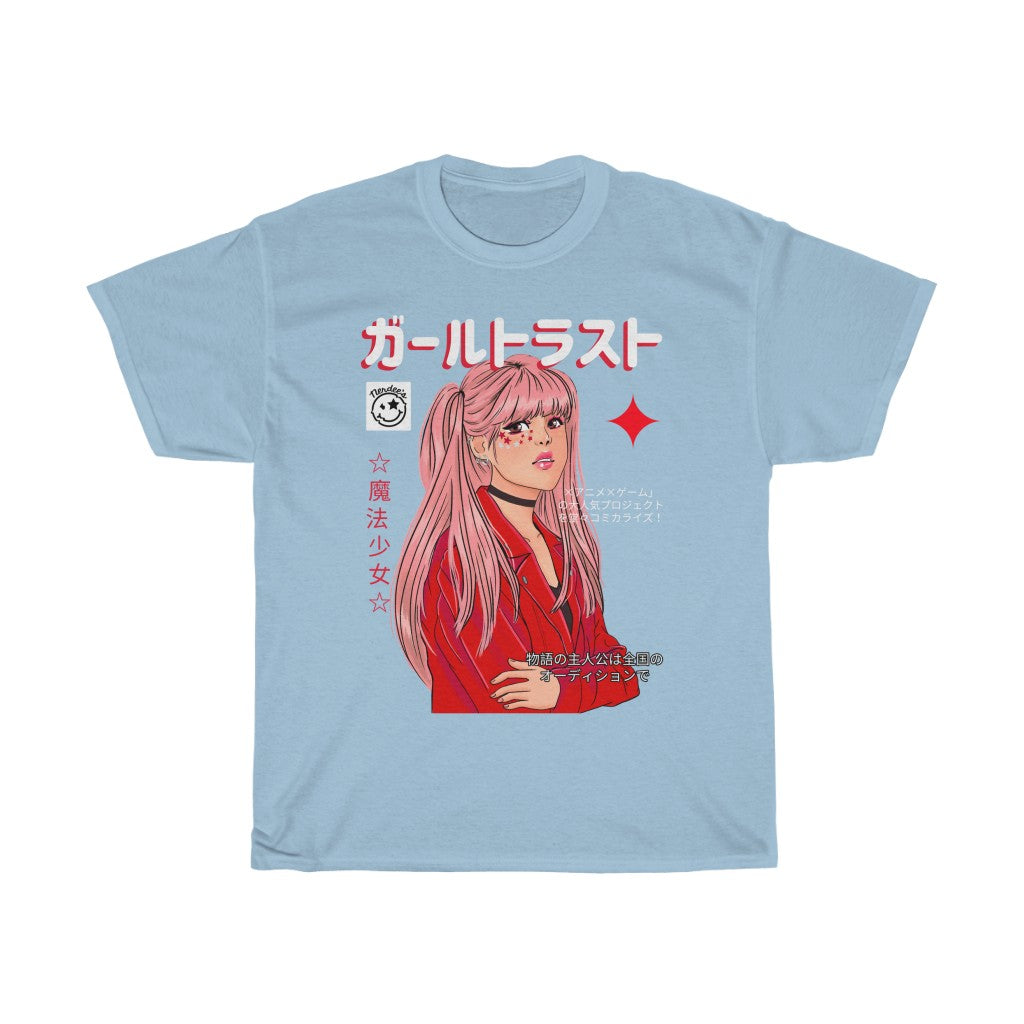 Otaku's Boutique (Nerdee's) "Pop Star" (Design 01) - Unisex Heavy Cotton Tee