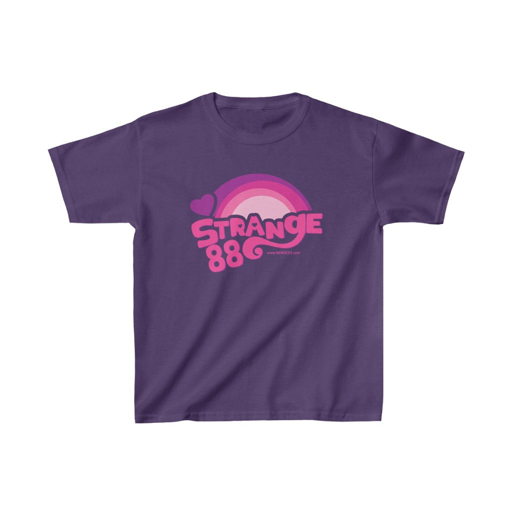 Strange 88 Retro Logo "Pony Love" - Kids Heavy Cotton™ Tee