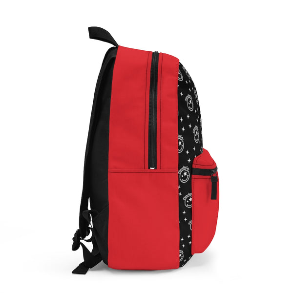 Nerdee's Logo Backpack (Design 04) - Red