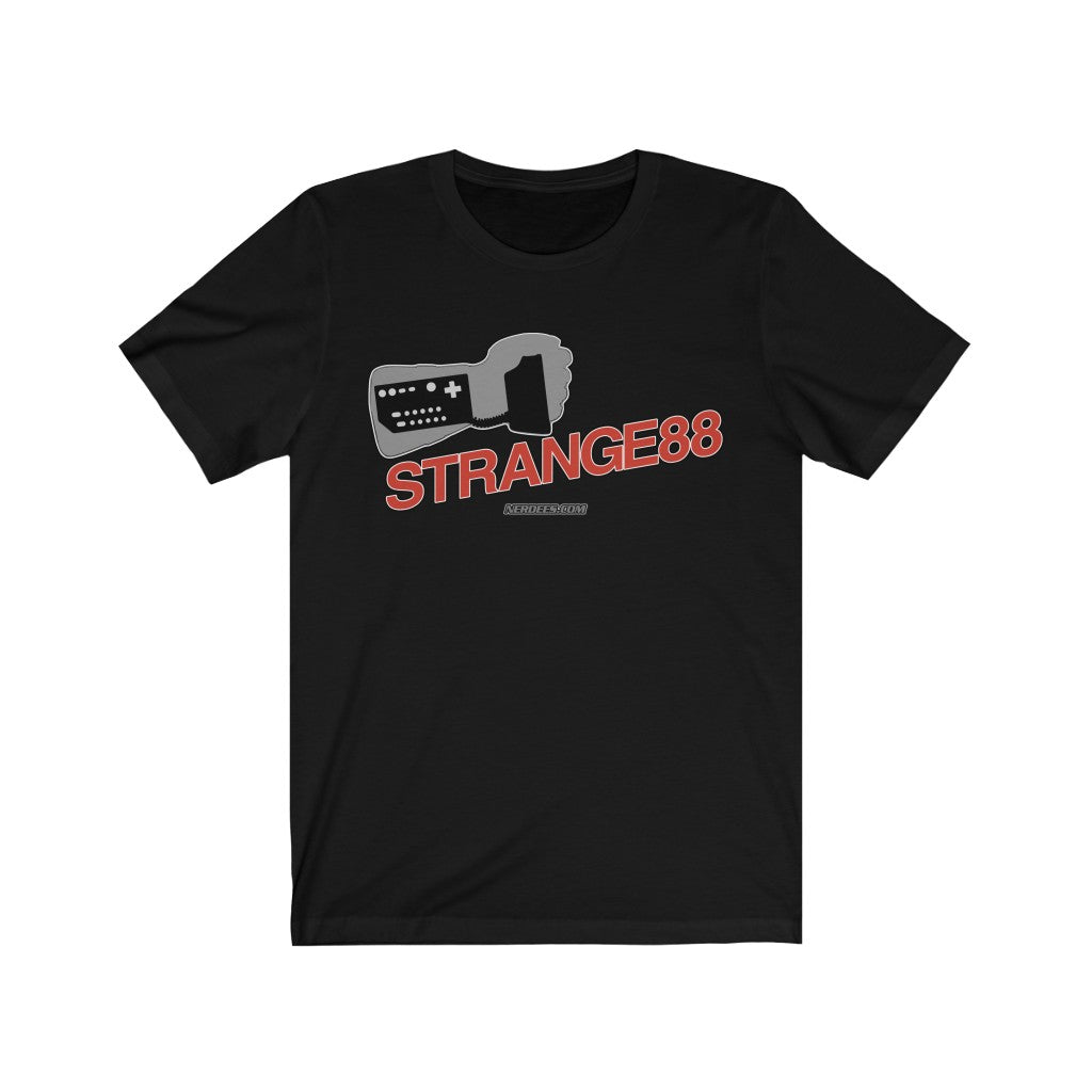 Strange 88 Retro Logo Tee "80's Power" - Unisex Jersey Short Sleeve Tee