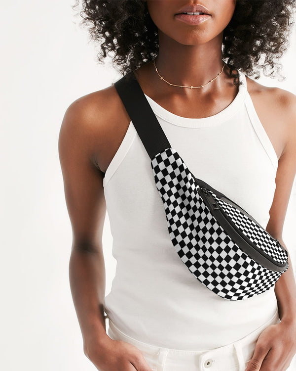 Checkerboard - Crossbody Sling Bag
