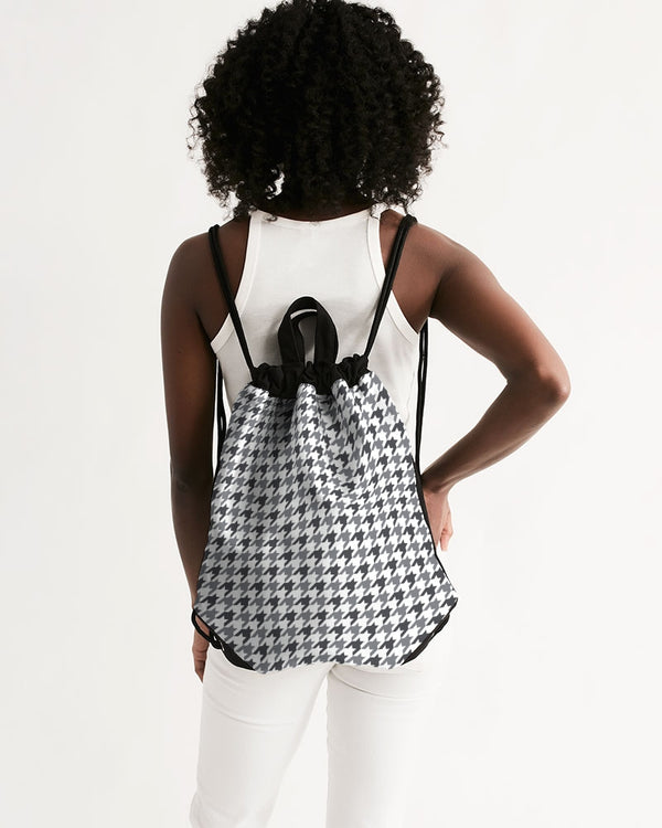 Classical Plaid - Canvas Drawstring Bag