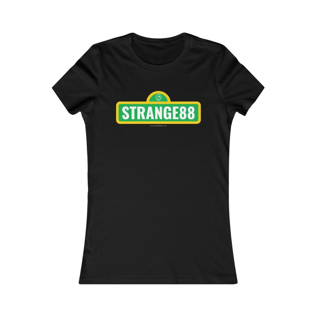 Strange 88 Retro Logo "Strange 88 St."- Women's Favorite Tee