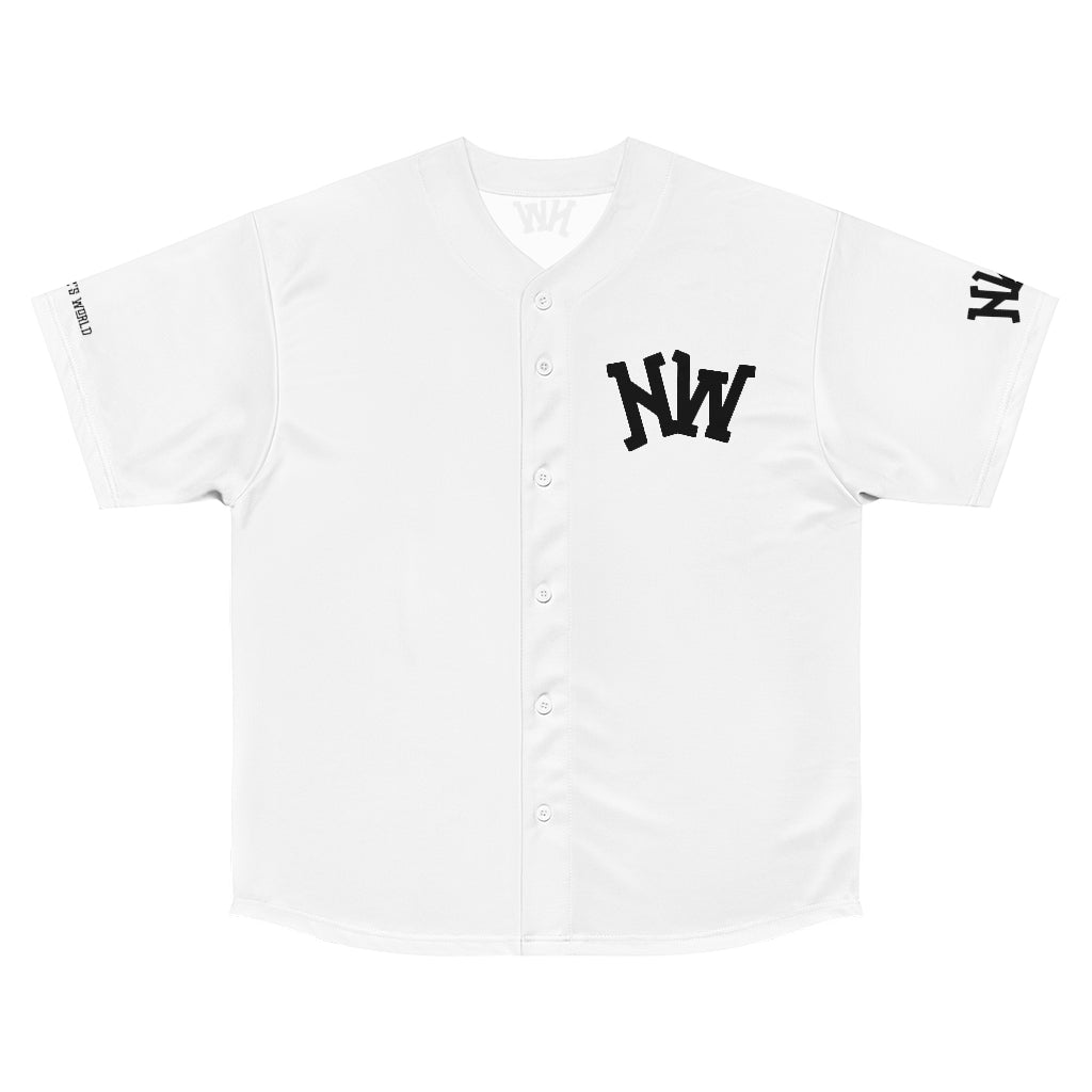 Nerdee's World eSports - Baseball Style Jersey (White)