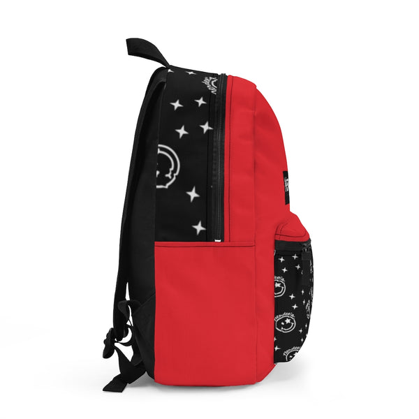 Nerdee's Logo Backpack (Design 05) - Red