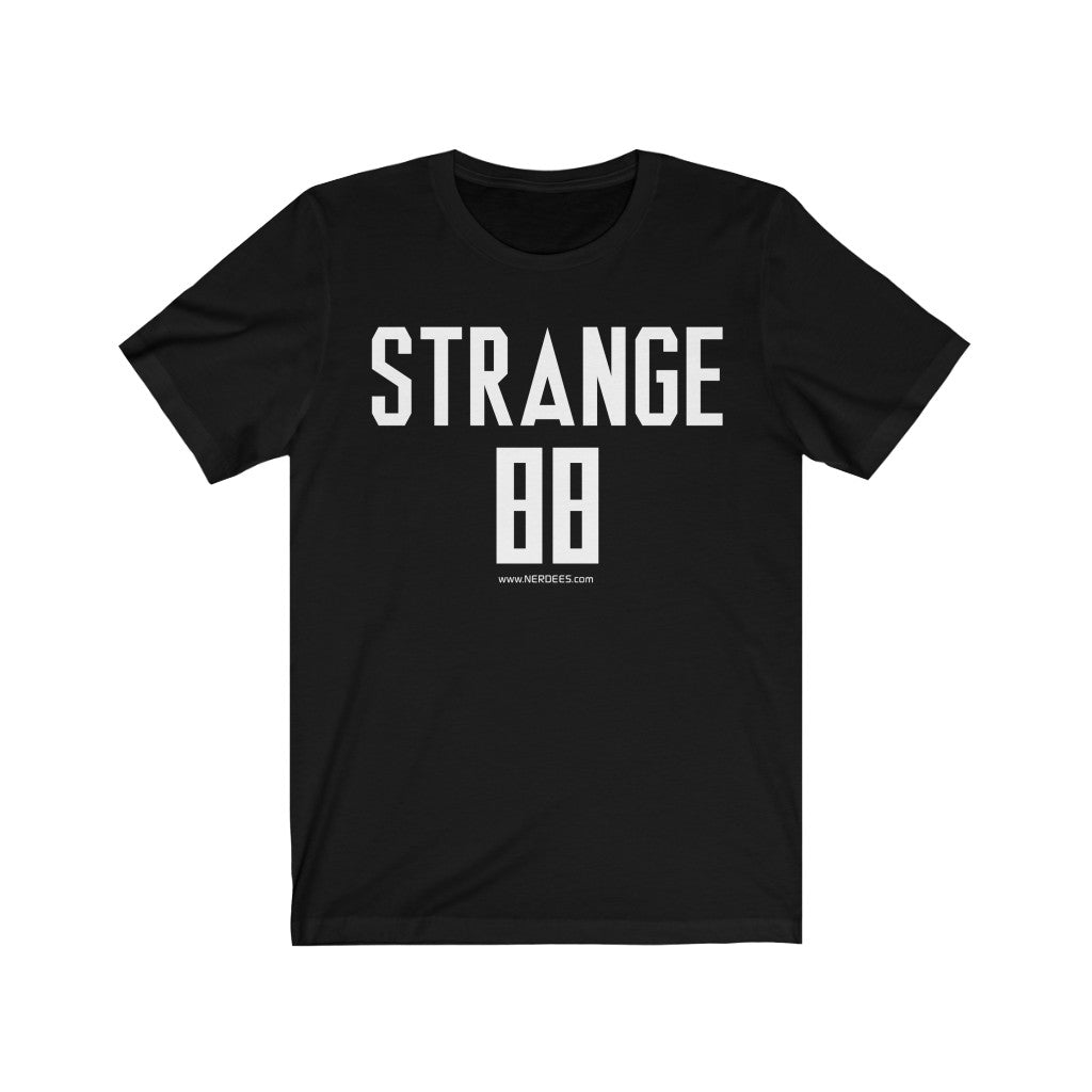 Strange 88 Retro Logo Tee "Do You Recall" - Unisex Jersey Short Sleeve Tee
