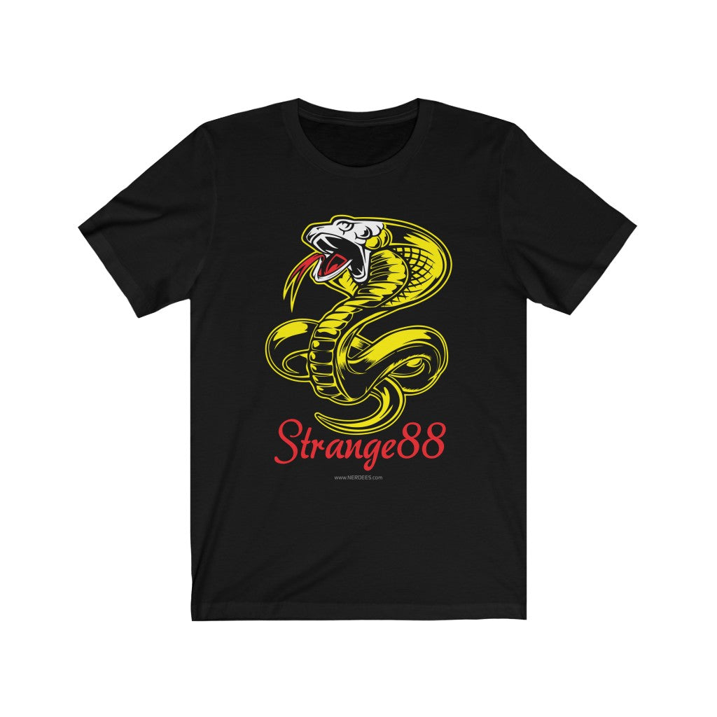 Strange 88 Retro Logo Tee "Sweep the Leg" - Unisex Jersey Short Sleeve Tee