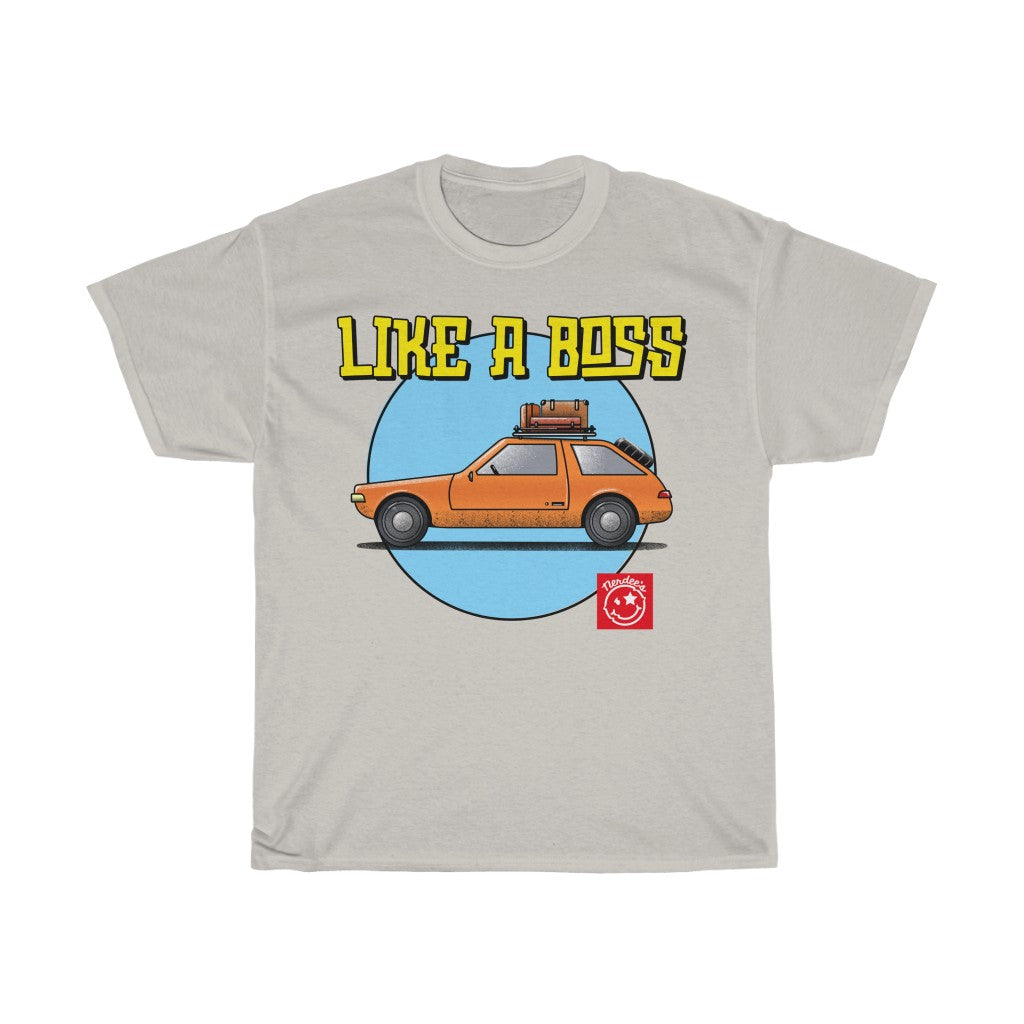 Nerdee's "Moving-Out Like-a-Boss" (Car Design 01) - Unisex Heavy Cotton Tee