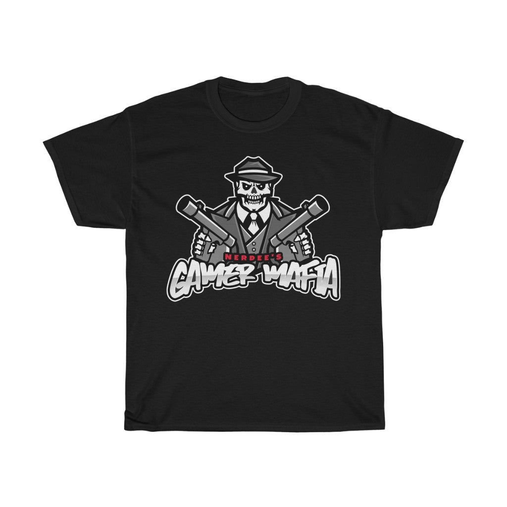 Nerdee's - Unisex Heavy Cotton Tee - "Gamer Mafia" (Design 03)
