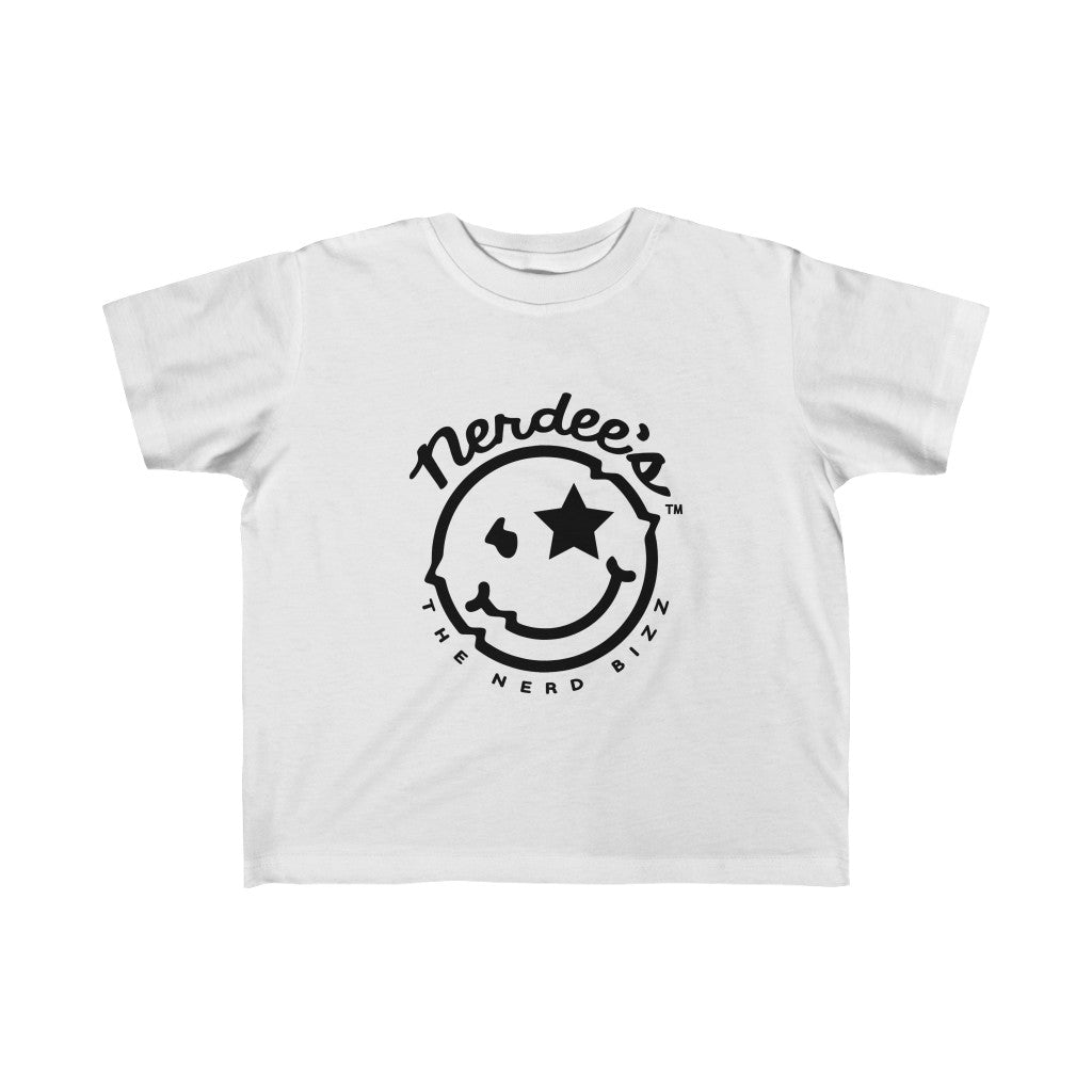 Nerdee's Official "Mr. Smiley" Logo - Toddler Kid's Fine Jersey Tee