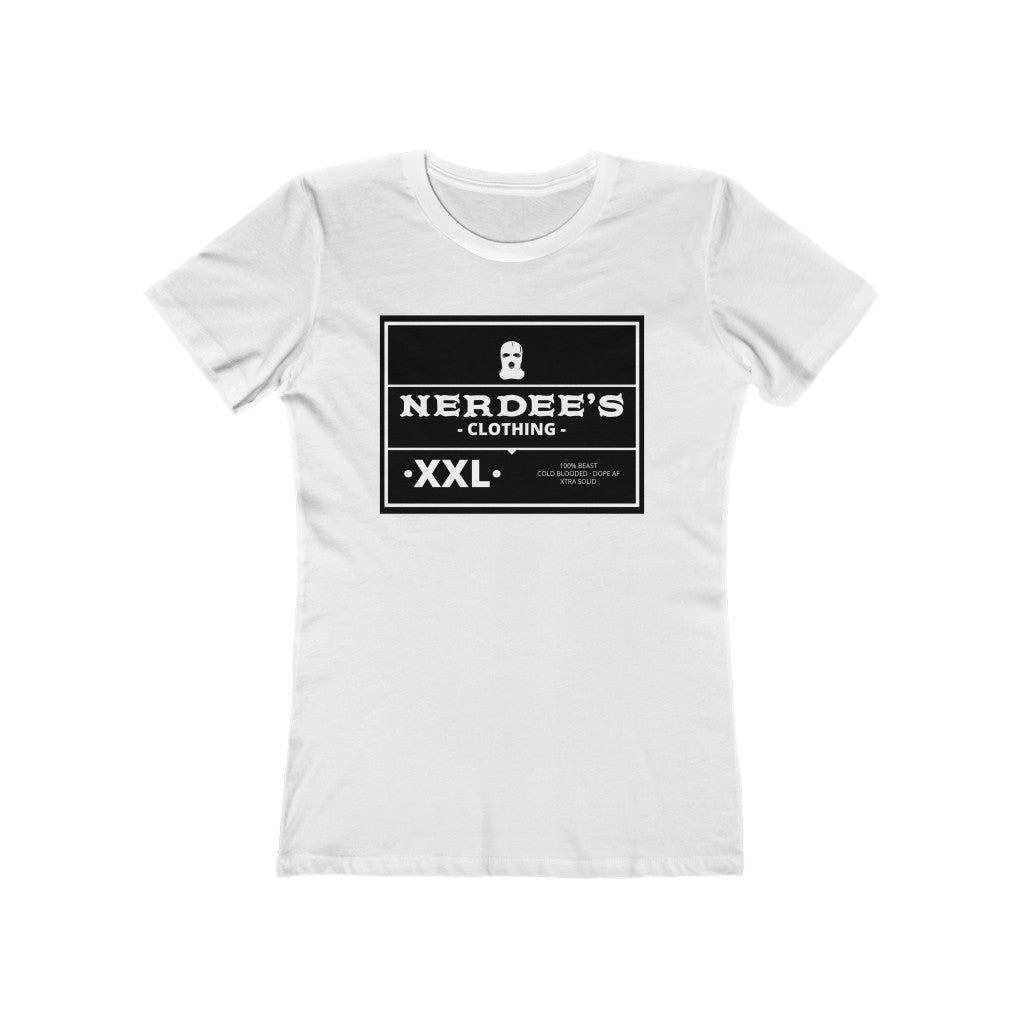 Nerdee's "XXL MOB" Women's The Boyfriend Tee