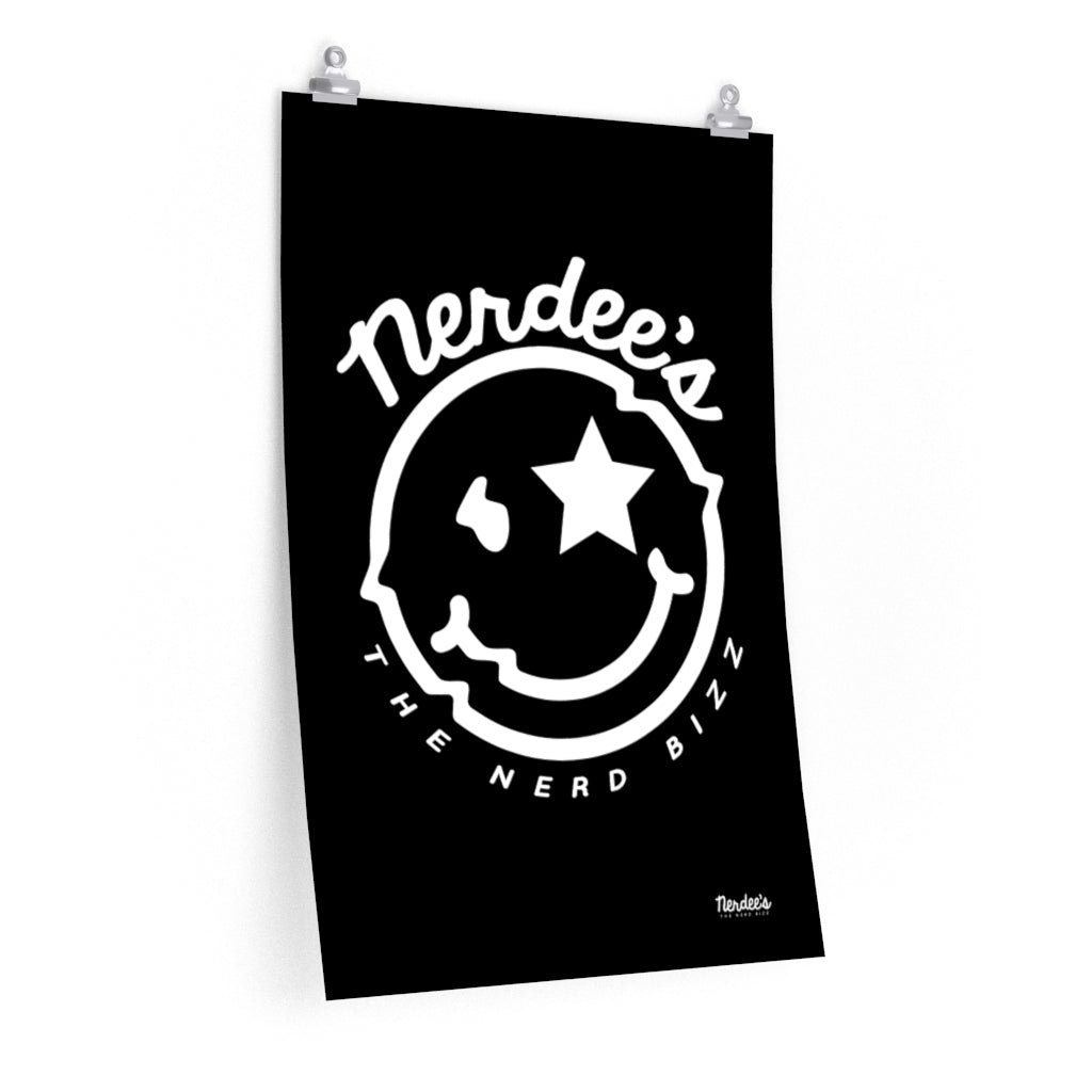 Nerdee's Official Logo High Quality Collectible Art Print - Premium Matte vertical posters