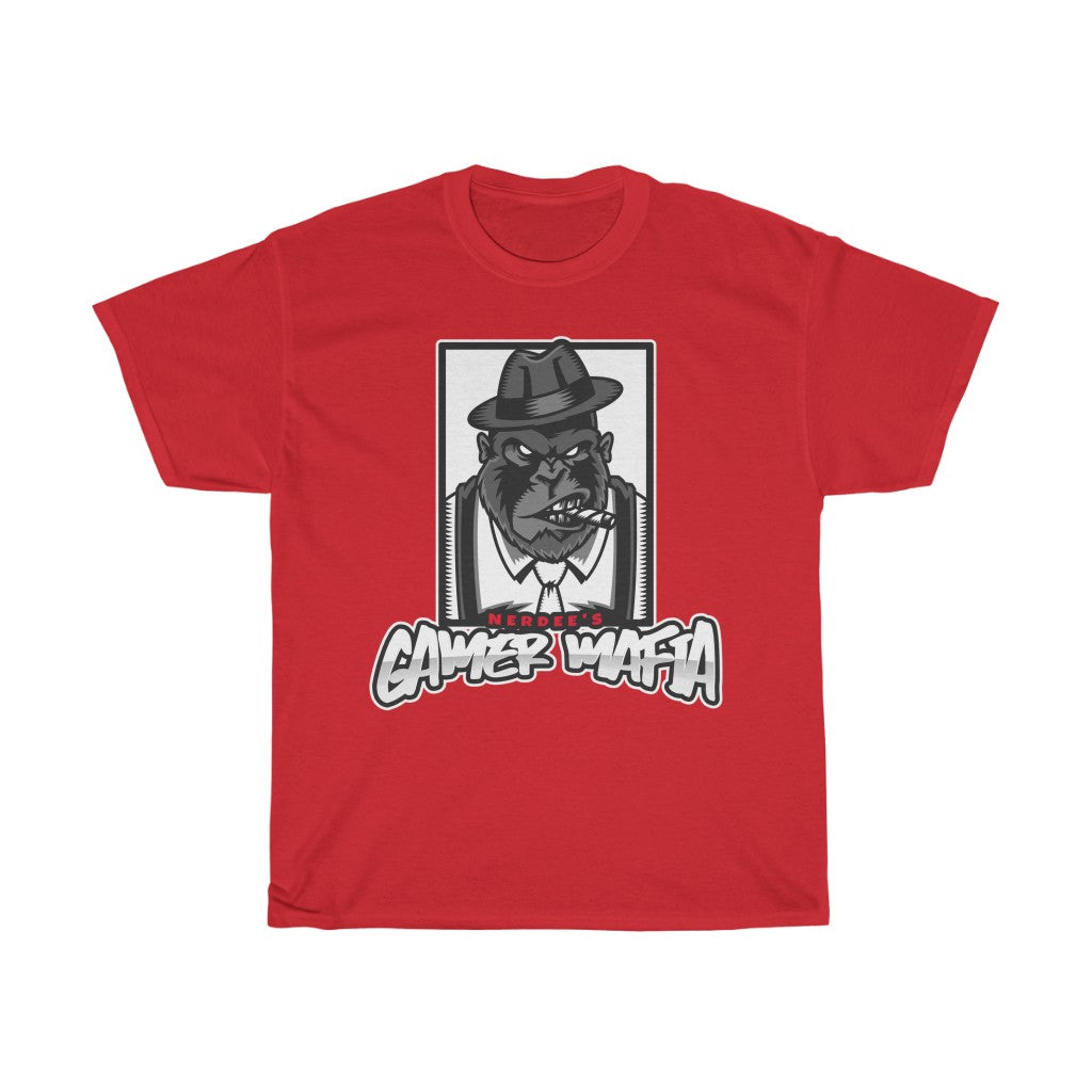 Nerdee's - Unisex Heavy Cotton Tee - "Gamer Mafia" (Design 14)