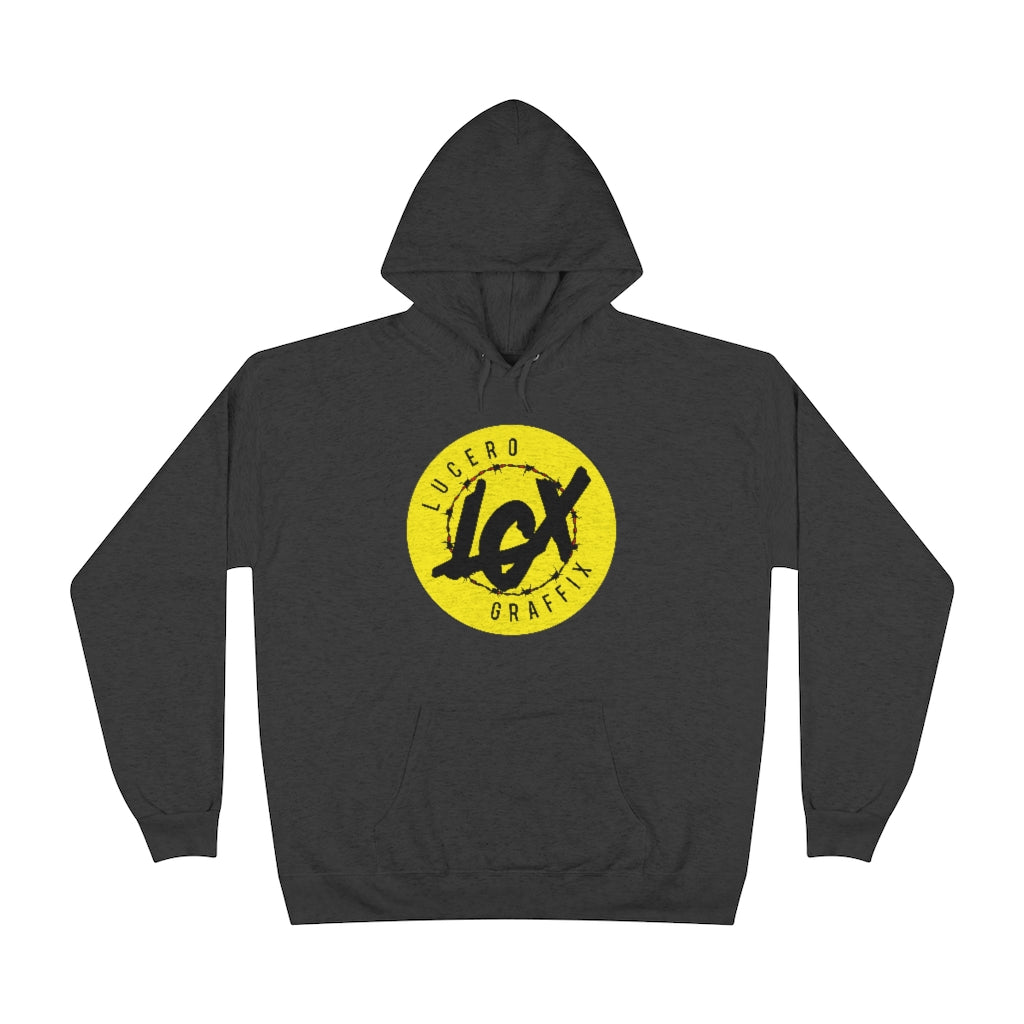 LGX Logo ( YLW/YLW/BLK) - Unisex Hoodie