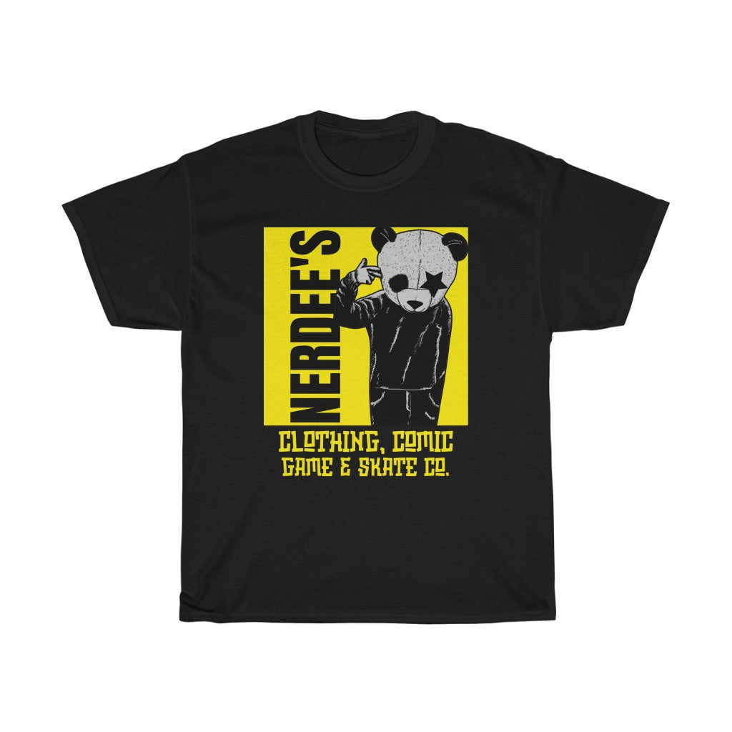 Nerdee's - Unisex Heavy Cotton Tee "Panda"