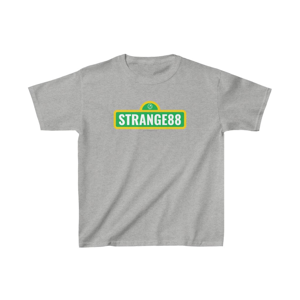 Strange 88 Retro Logo "Strange 88 St."- Kids Heavy Cotton™ Tee