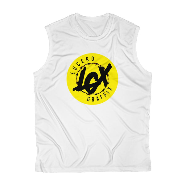 LGX Logo (Yellow) - Men's Sleeveless Performance Tank
