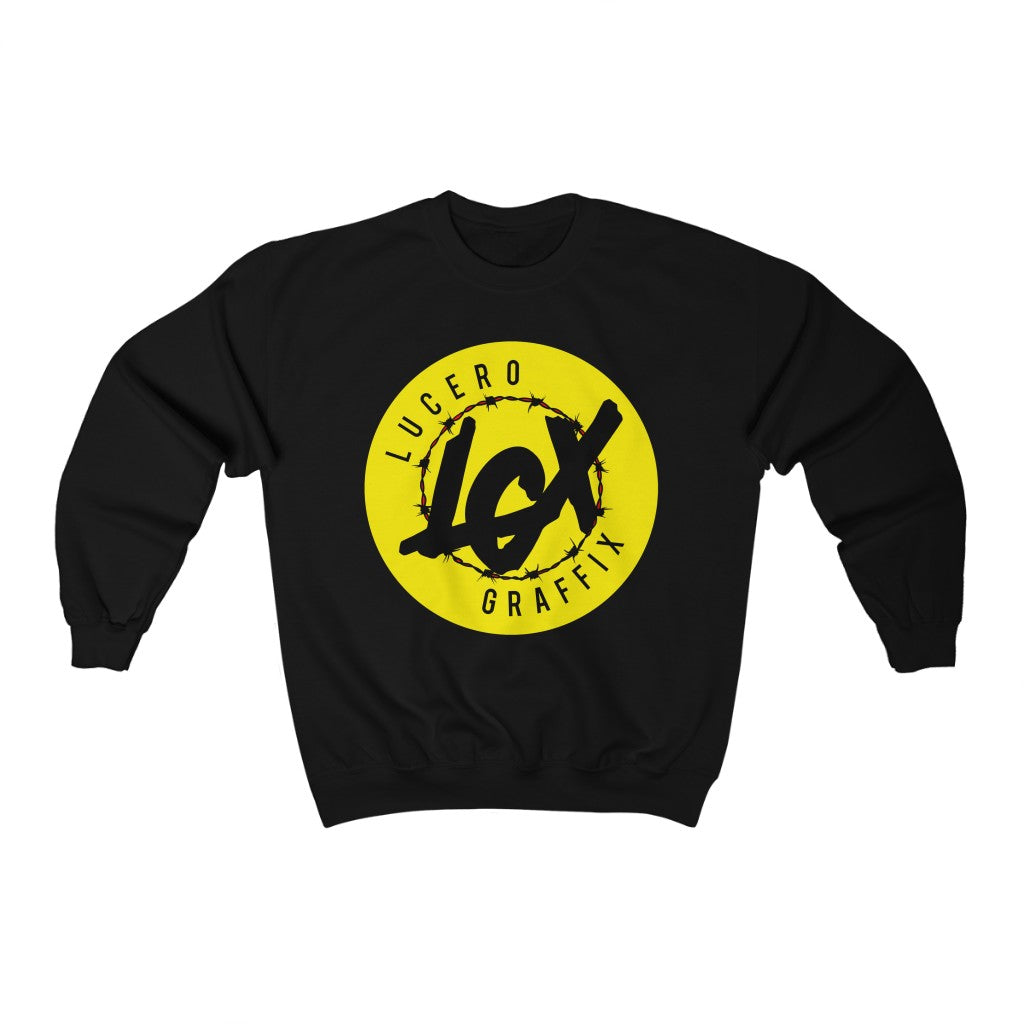 LGX - YEL Logo - Unisex Heavy Blend™ Crewneck Sweatshirt