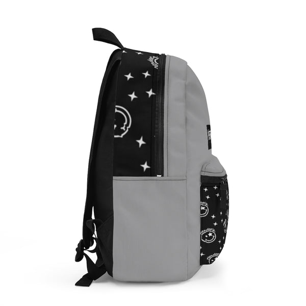 Nerdee's Logo Backpack (Design 05) - Gray