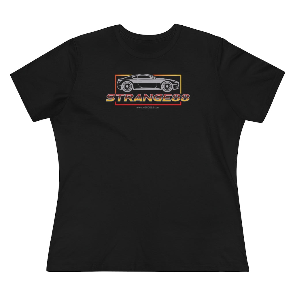 Strange 88 Retro Logo "Spy" - Women's Premium Tee