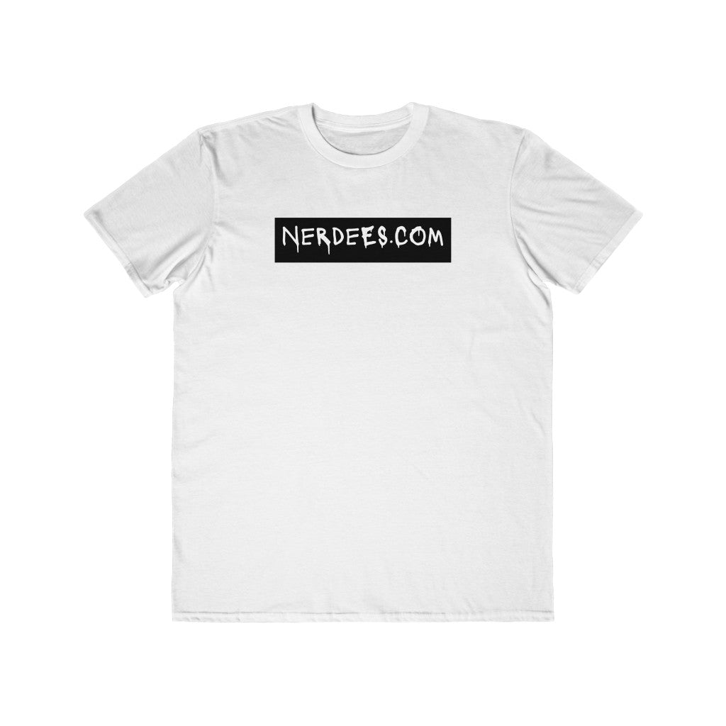 Nerdee's - "Nerdees.com Label" (BLK Design 01) -  Men's Lightweight Fashion Tee